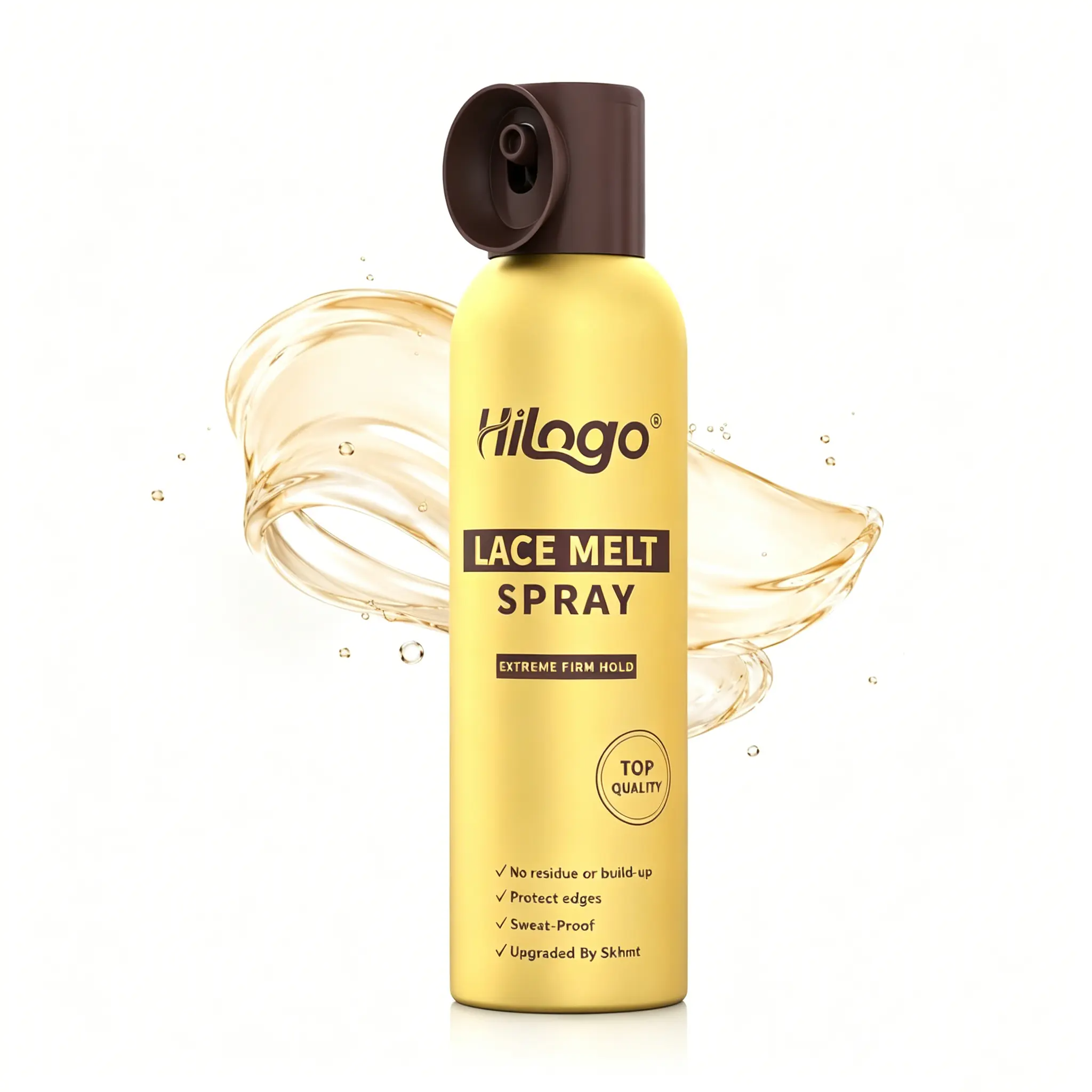 Hilogo Lace Melting Spray | Strong Hold, Waterproof & Natural Hairline | 180ml Upgraded Formula