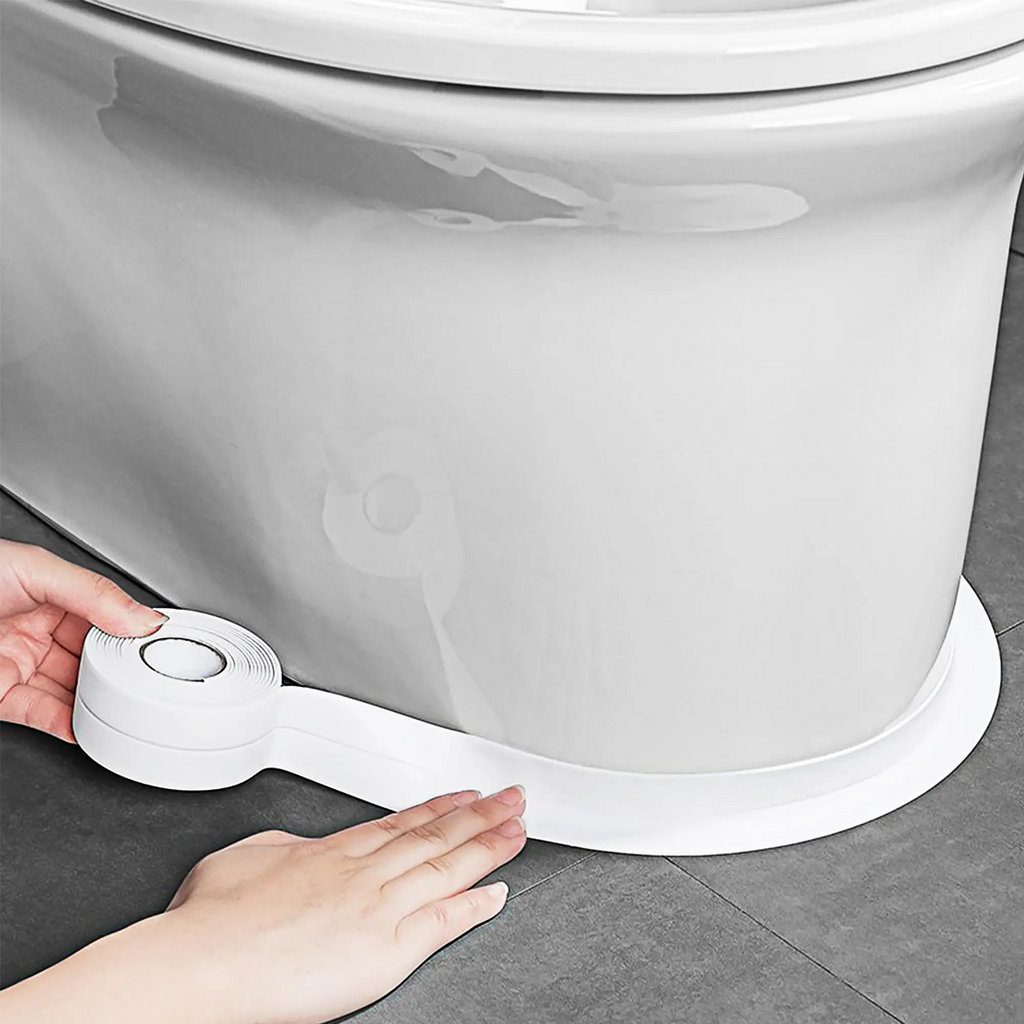 Waterproof Self-Adhesive Caulk Tape | 16.4 ft × 1.5 in, Industrial Strength for Kitchen & Bathroom