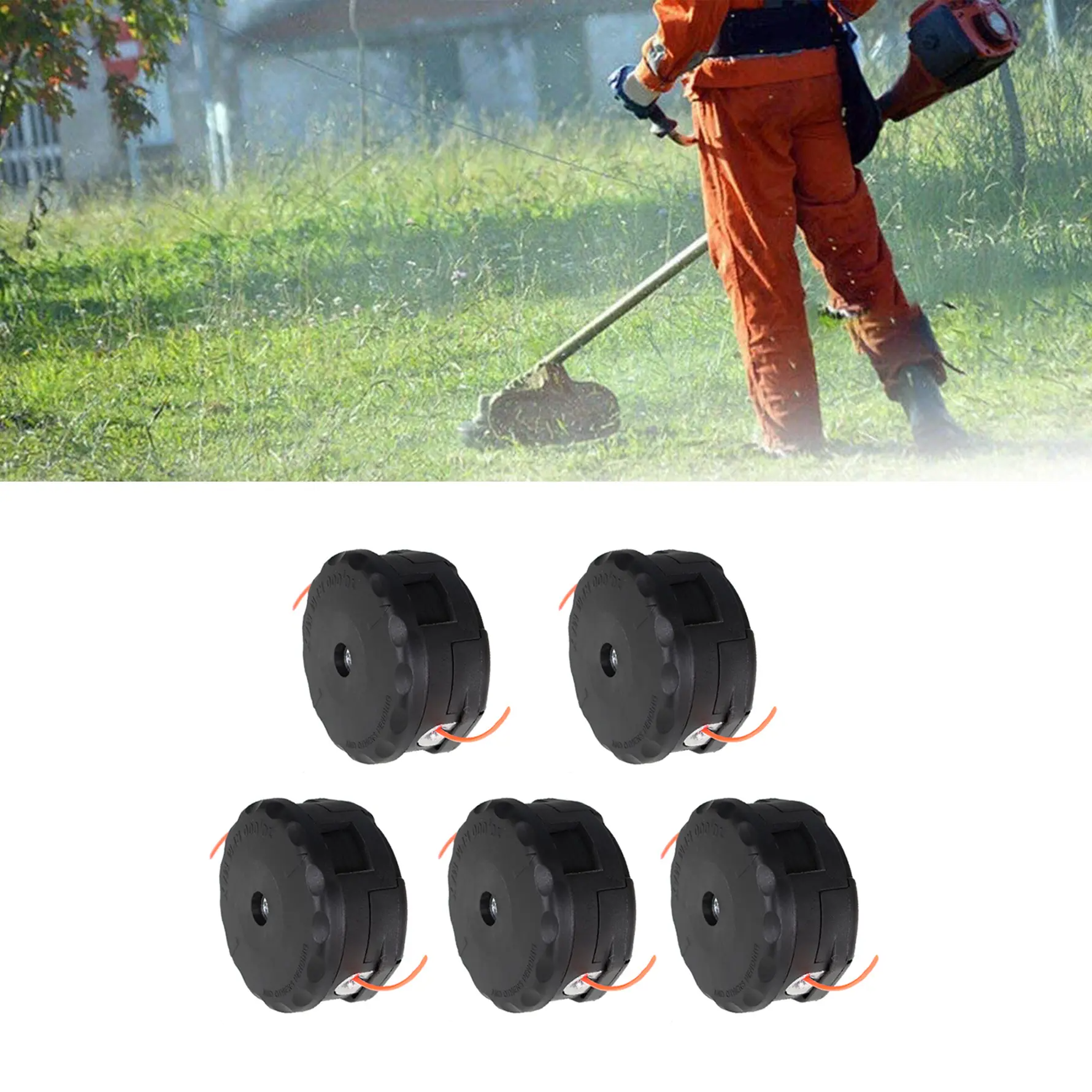 Findmall String Trimmer Head Replacement for Echo & Shindaiwa | 22T, Speed Feed 400, SRM-225/230 | 3, 5 & 10 Pack