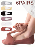 Women's Non-Slip No-Show Socks | Soft, Breathable, Low Cut for Flats | Multi-Pack