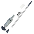 Intex Rechargeable Handheld Pool Vacuum Cleaner with 94" Telescoping Shaft & 2 Brush Heads