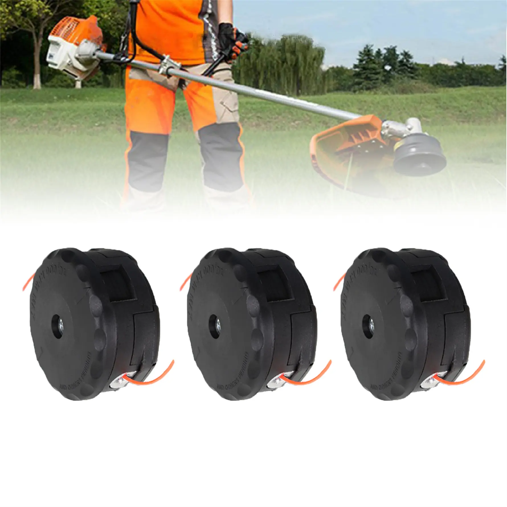 Findmall String Trimmer Head Replacement for Echo & Shindaiwa | 22T, Speed Feed 400, SRM-225/230 | 3, 5 & 10 Pack
