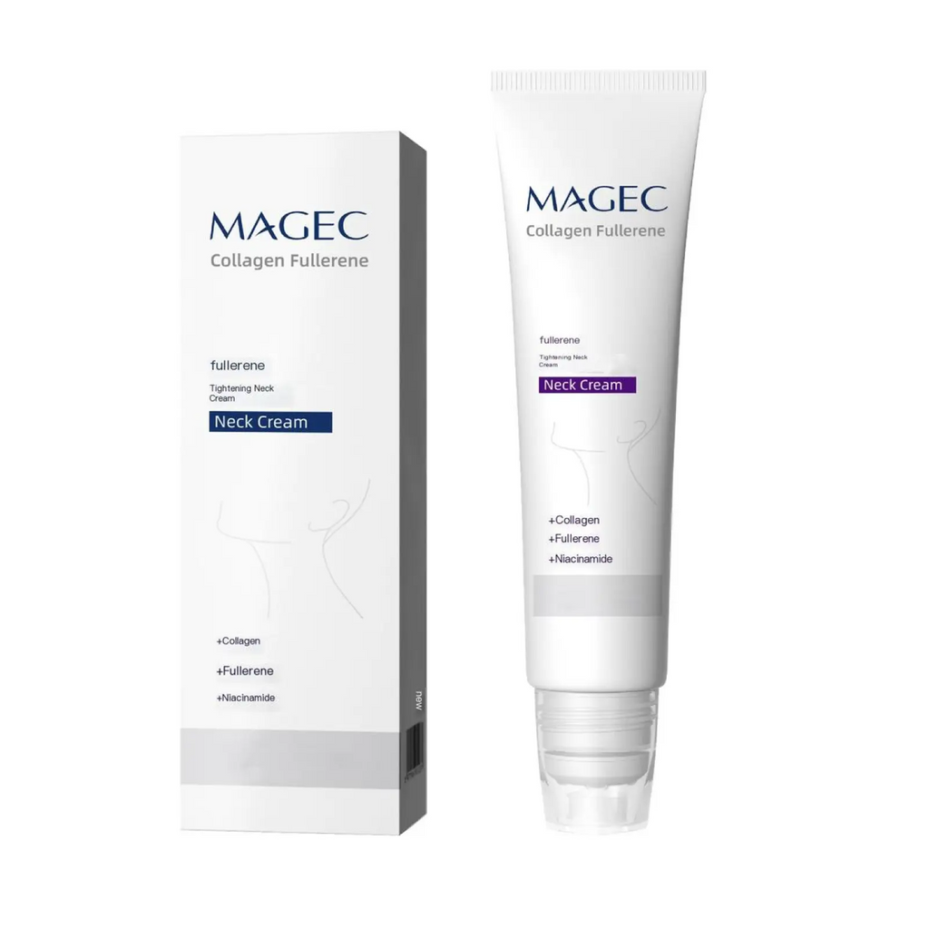 5-Roller Neck Firming Cream | Collagen, Hyaluronic Acid & Vitamin C+E | Anti-Wrinkle & Lifting