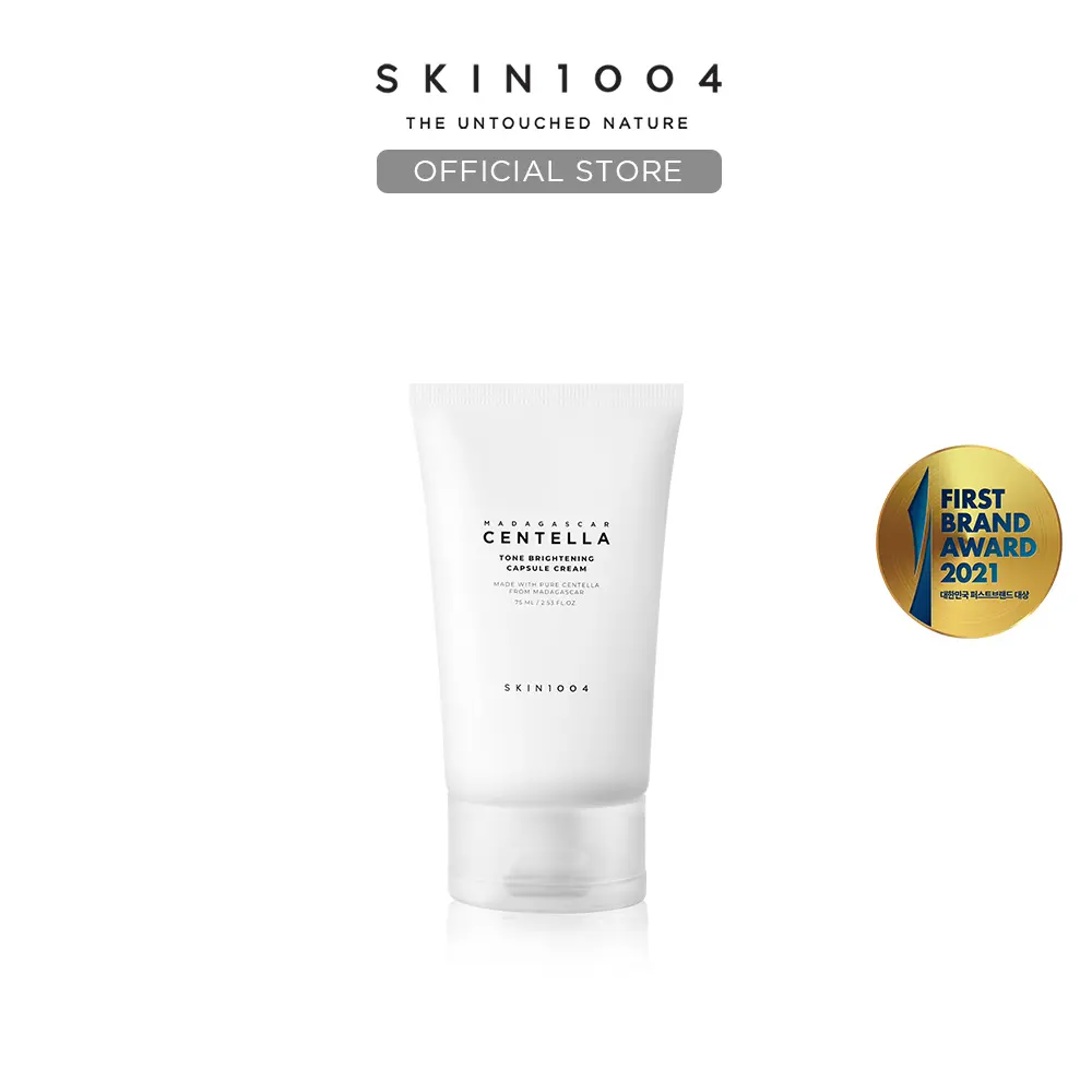 SKIN1004 Madagascar Centella Tone Brightening Capsule Cream | Niacinamide & Tranexamic Acid | 75ml
