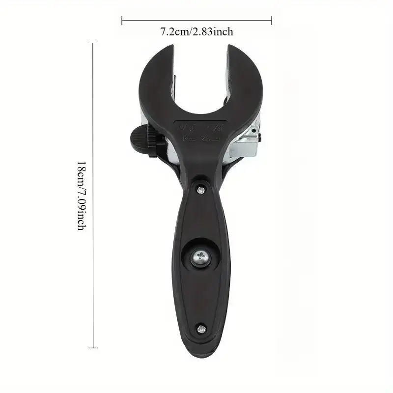 Ratcheting Tubing Cutter | One-Hand Pipe Cutter for Copper, Stainless Steel & Aluminum, 5/16"-1-1/8"