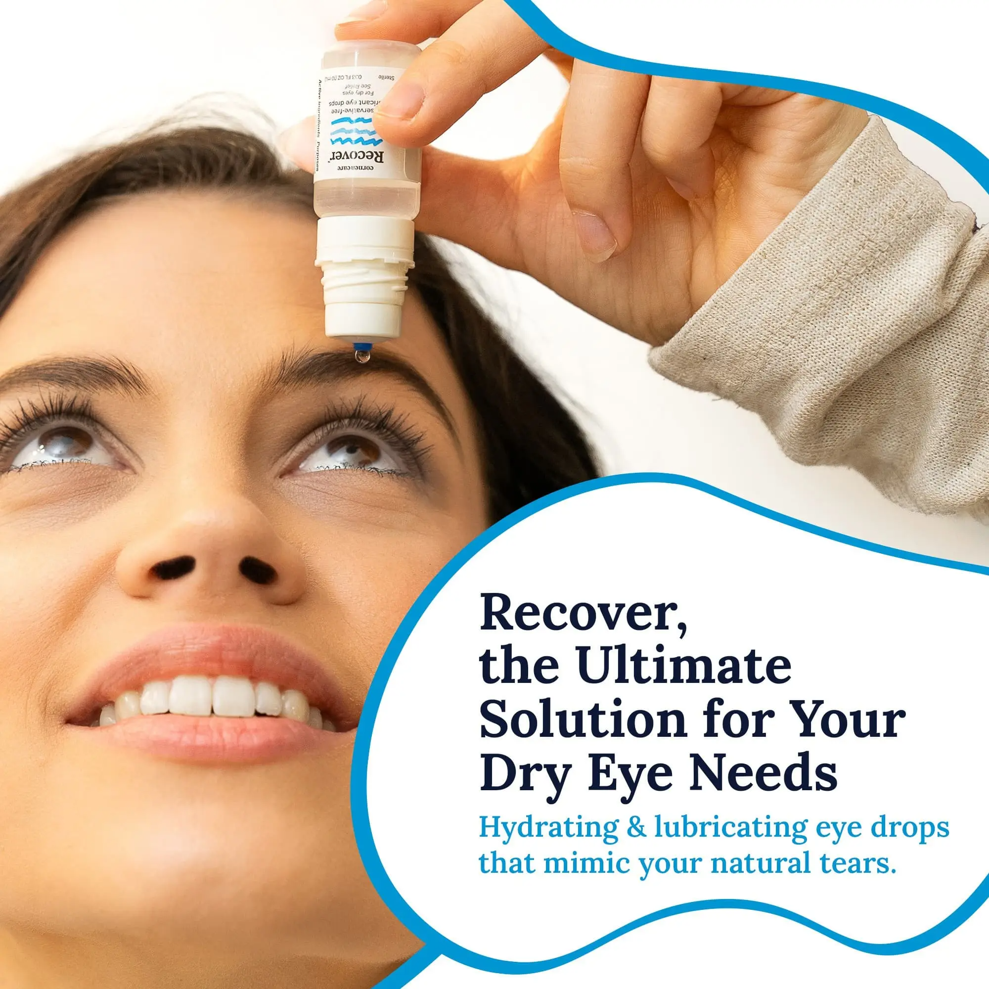 Eye Drops | Preservative-Free Artificial Tears for Dry Eye Relief