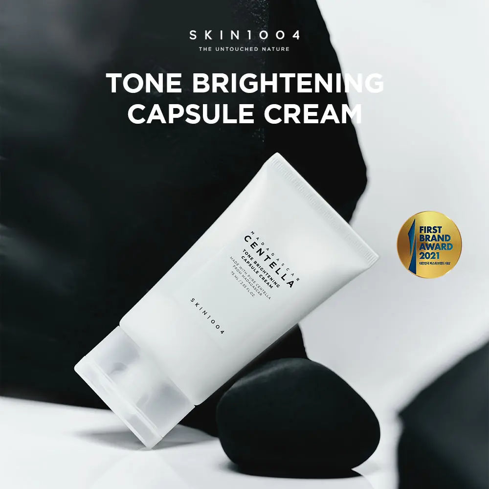 SKIN1004 Madagascar Centella Tone Brightening Capsule Cream | Niacinamide & Tranexamic Acid | 75ml
