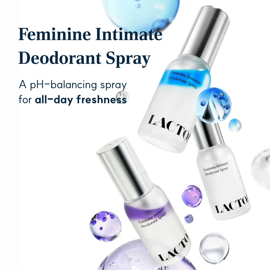 Feminine Intimate Deodorant Spray | Probiotic & Plant-Based, pH-Safe, Odor & Itch Relief