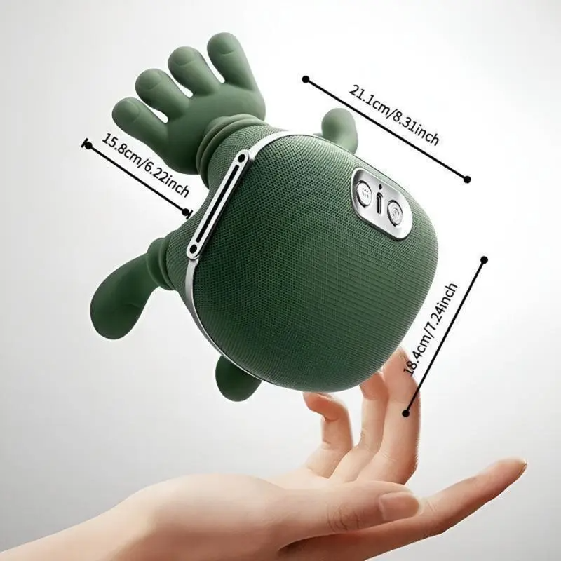 3D Kneading Neck & Shoulder Massager with Heat | Wireless, Portable, Deep Tissue Pain Relief