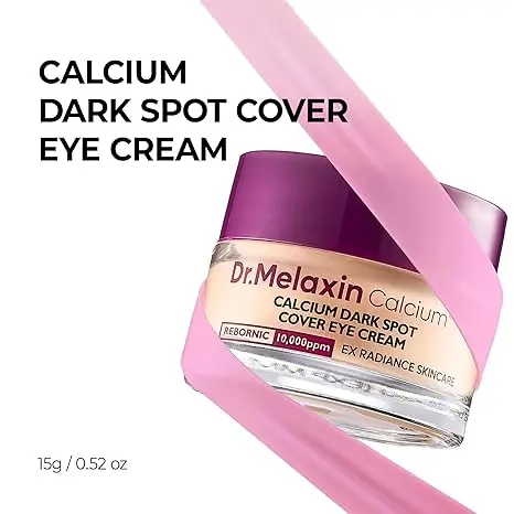 Calcium Dark Spot Cover Eye Cream 15g | Niacinamide & Calcium Gluconate