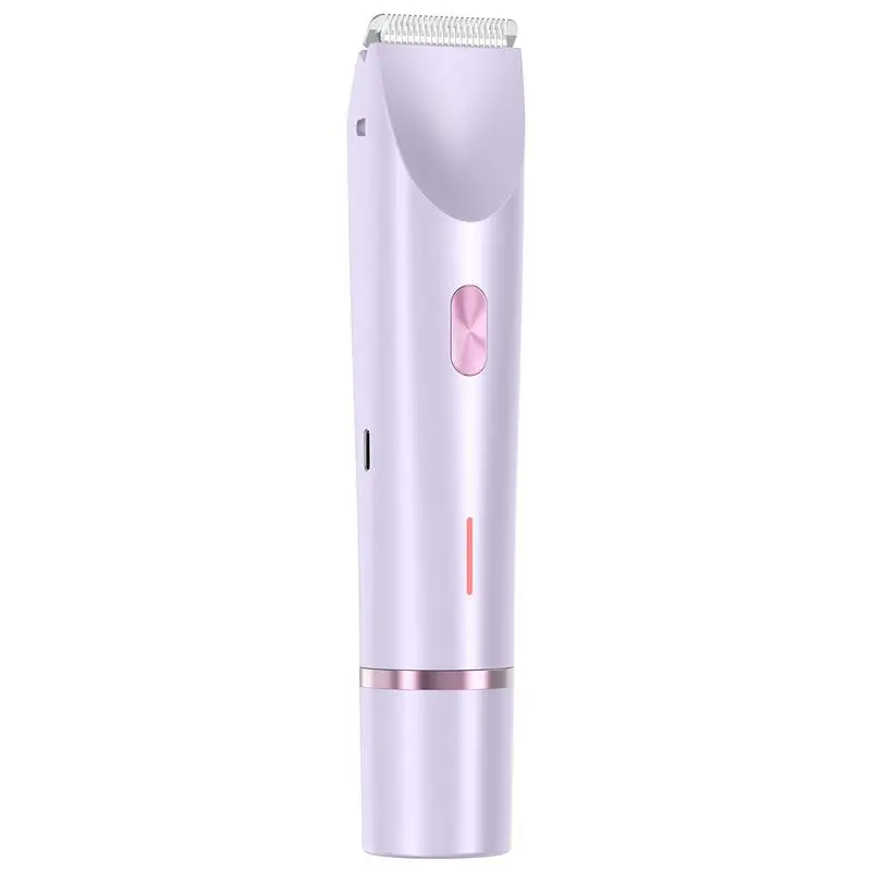 2-in-1 Electric Body & Facial Hair Trimmer for Women | Waterproof, Rechargeable, Bikini & Underarm