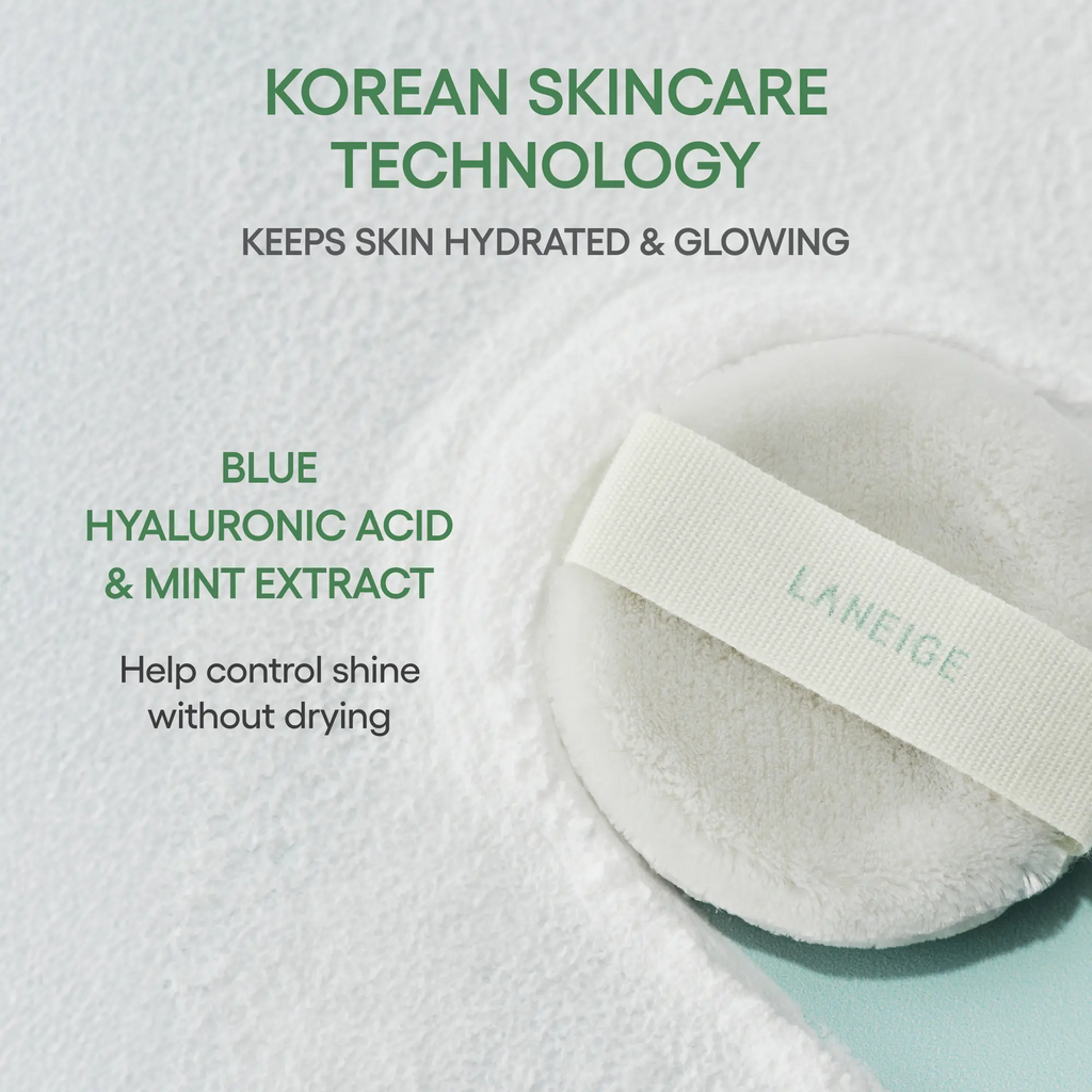 Laneige Neo Blurring Powder | K-Beauty Semi-Matte Skincare Powder with Hyaluronic Acid | 7g