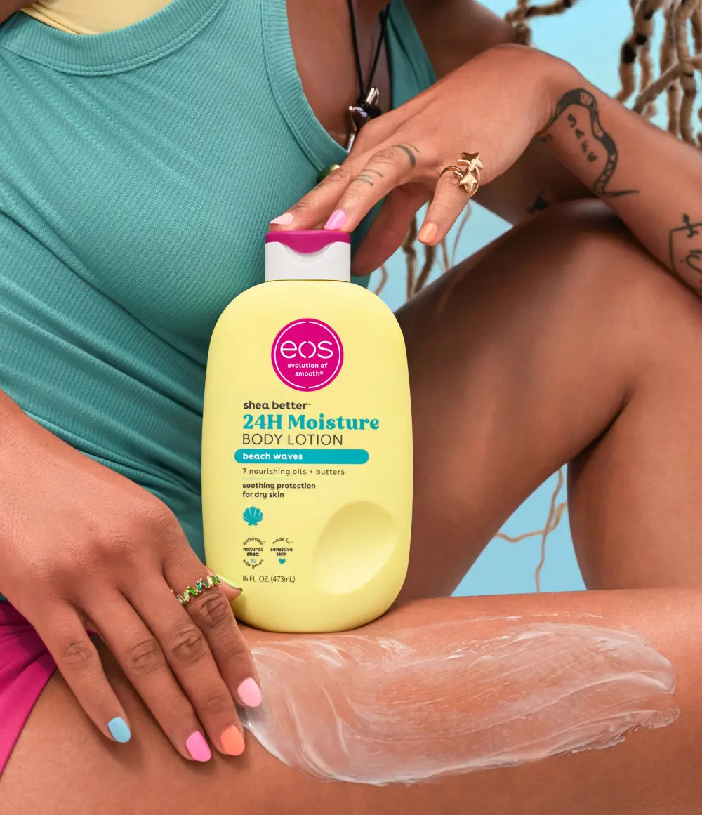 24H Moisture Body Lotion | Beach Waves | 7 Nourishing Oils & Butters, 16 fl oz