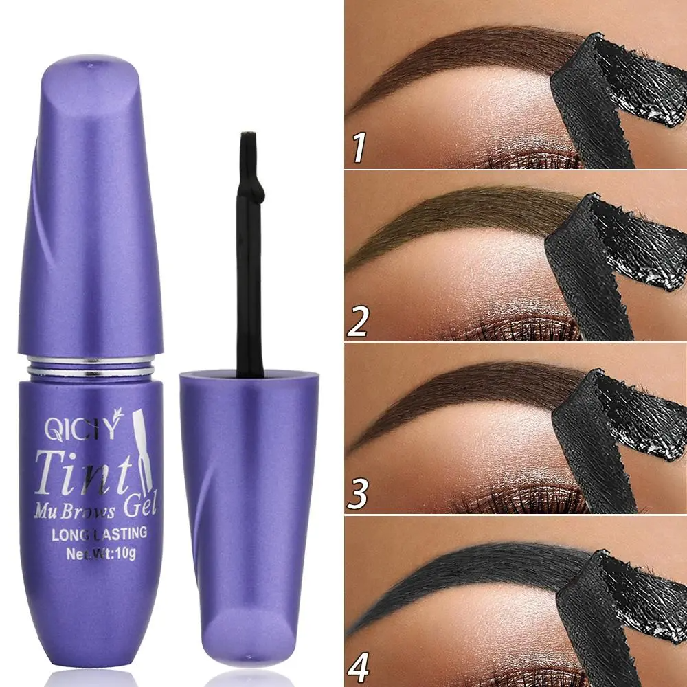 Waterproof Eyebrow Tinting Cream | Quick-Dry Brow Dye for Natural Fuller Brows