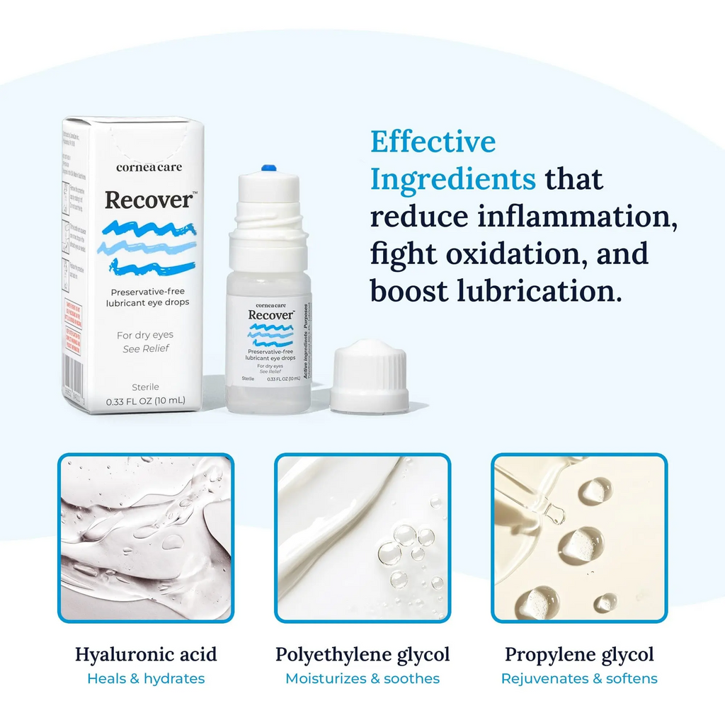 Eye Drops | Preservative-Free Artificial Tears for Dry Eye Relief
