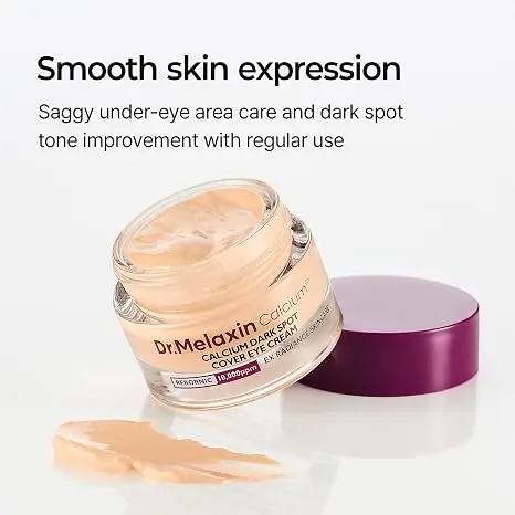 Calcium Dark Spot Cover Eye Cream 15g | Niacinamide & Calcium Gluconate