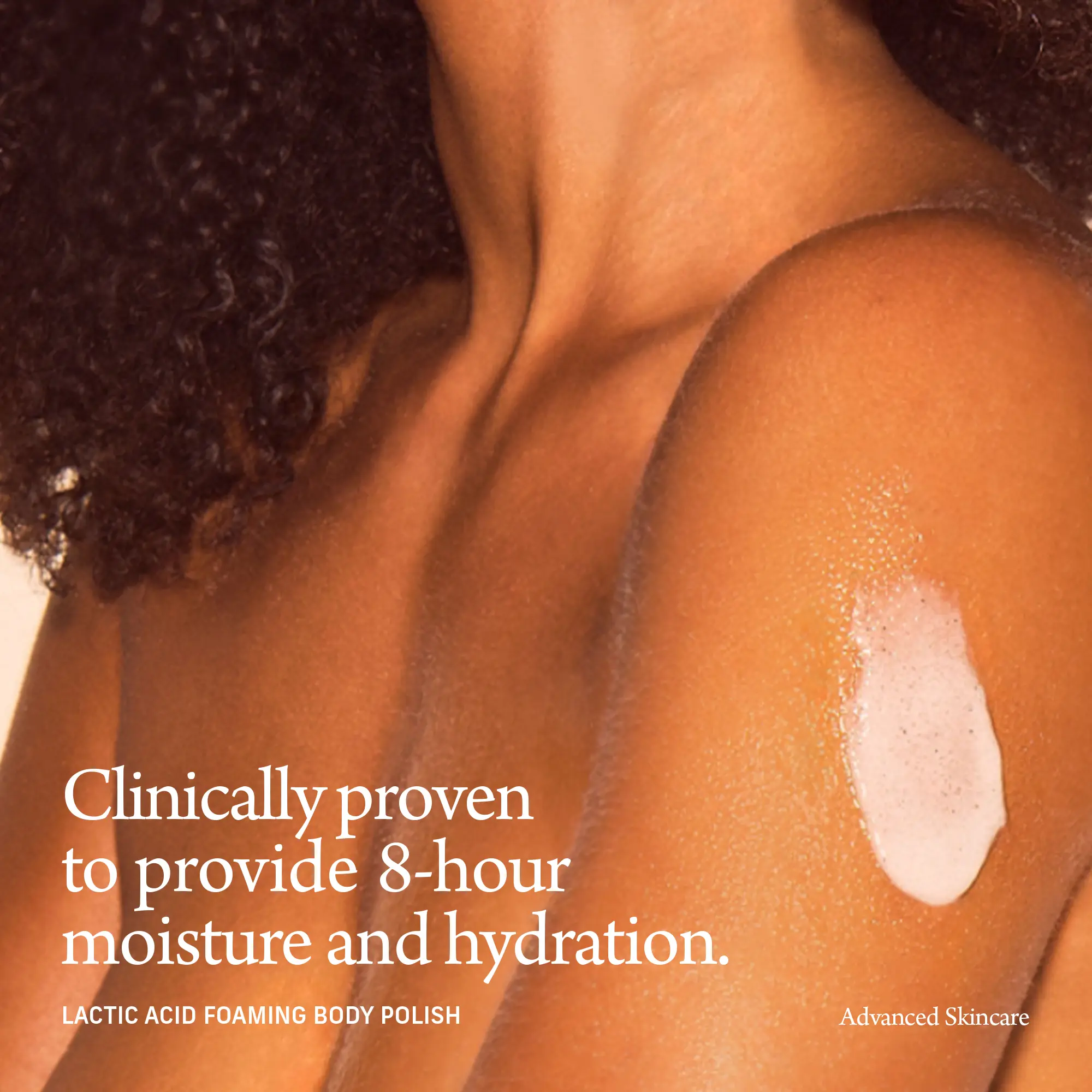 CYKLAR Lactic Acid Foaming Body Polish | Dual-Action Exfoliant for Smoother, Brighter Skin | 11oz
