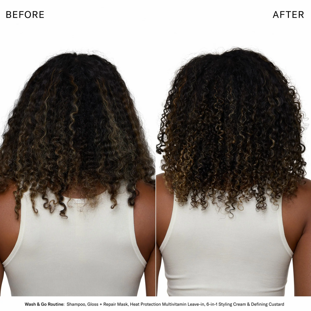 Gloss + Repair Mask | Silicone-Free Hair Treatment for Frizz Control & Shine