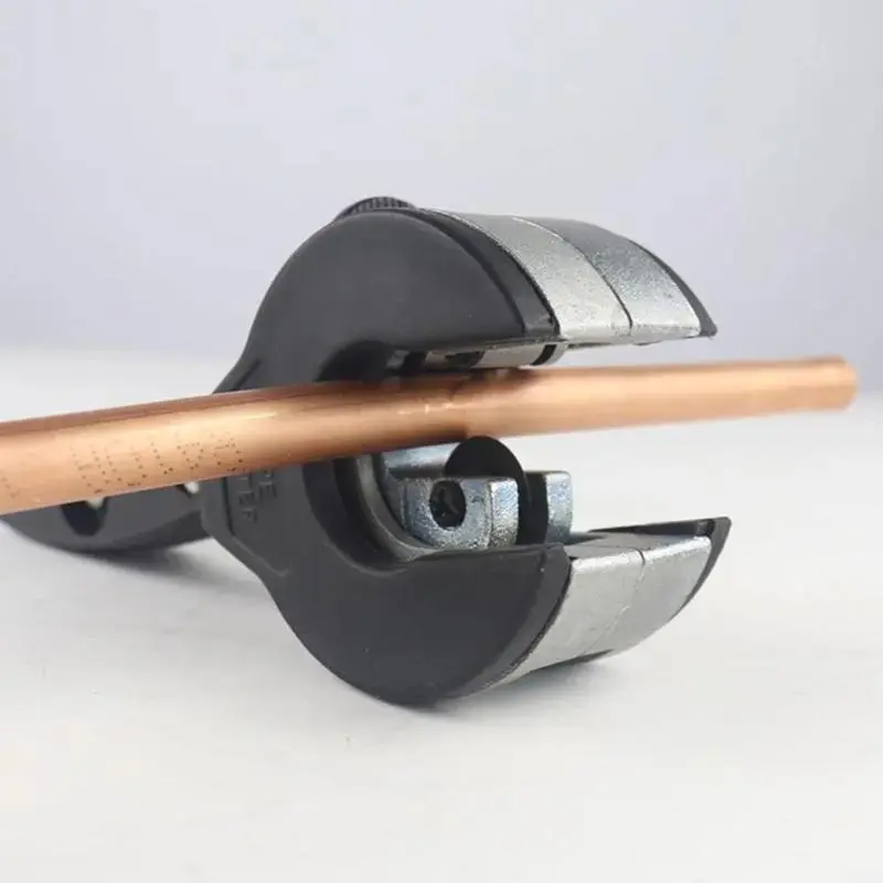 Ratcheting Tubing Cutter | One-Hand Pipe Cutter for Copper, Stainless Steel & Aluminum, 5/16"-1-1/8"
