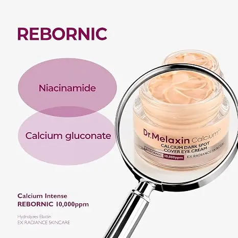Calcium Dark Spot Cover Eye Cream 15g | Niacinamide & Calcium Gluconate