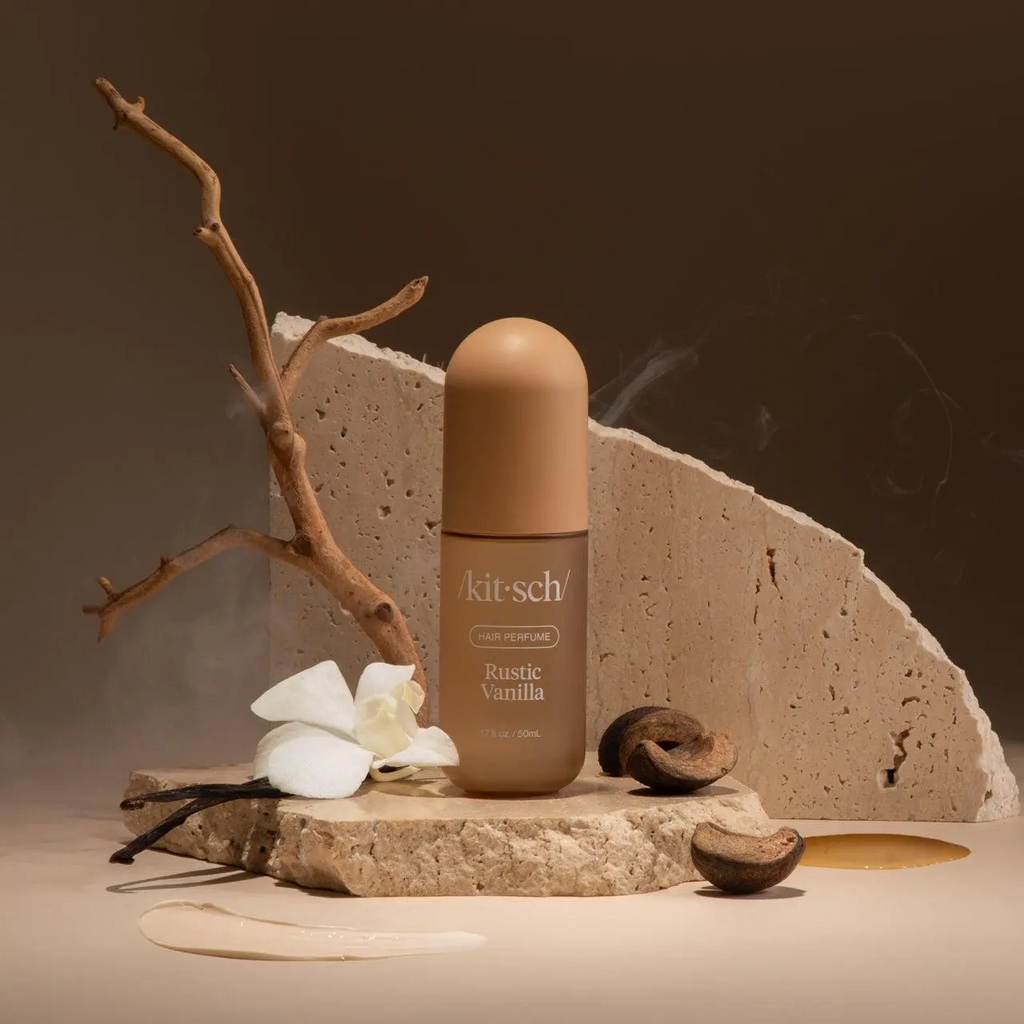 Kitsch Rustic Vanilla Hair Perfume | Odor-Eliminating, Vegan & Clean Formula | 50ml