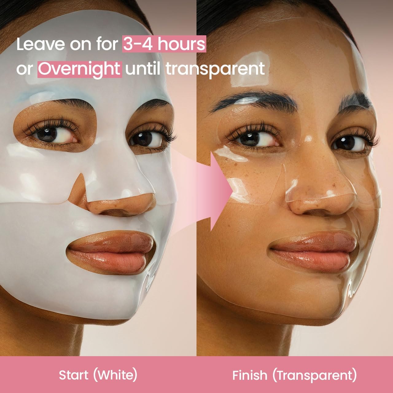BIODANCE Bio-Collagen Real Deep Mask | Hydrating Overnight Hydrogel Face Mask | Korean Skin Care | 34g x 4