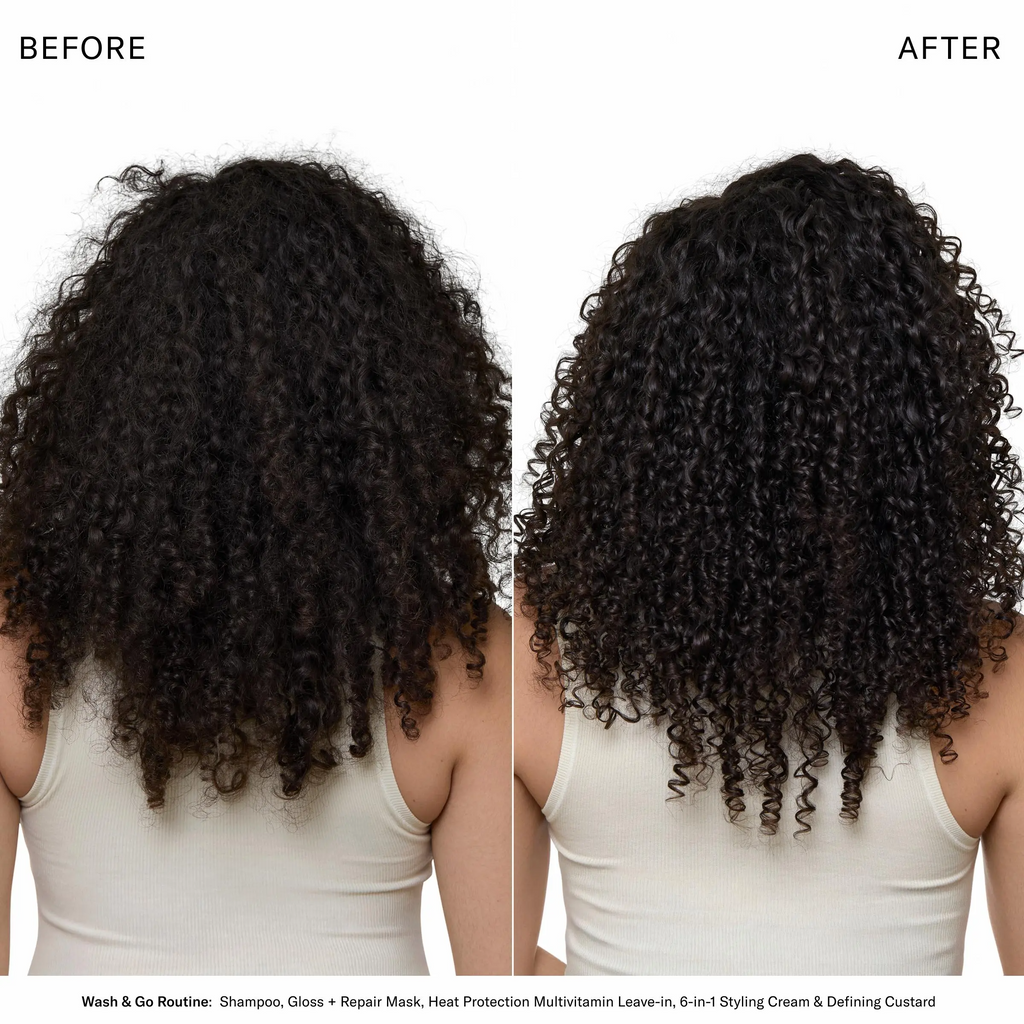 Gloss + Repair Mask | Silicone-Free Hair Treatment for Frizz Control & Shine