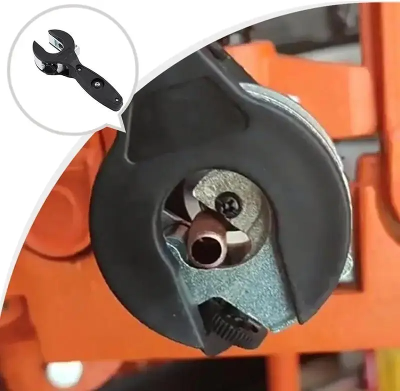 Ratcheting Tubing Cutter | One-Hand Pipe Cutter for Copper, Stainless Steel & Aluminum, 5/16"-1-1/8"