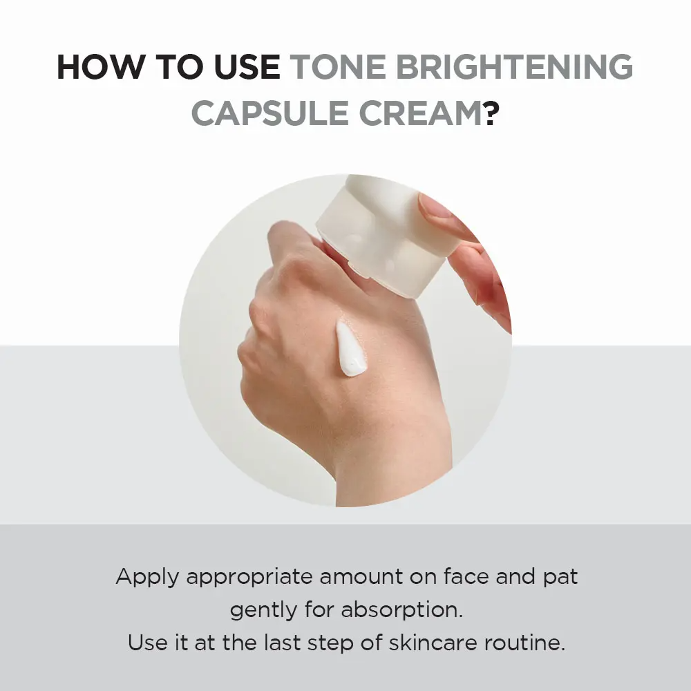 SKIN1004 Madagascar Centella Tone Brightening Capsule Cream | Niacinamide & Tranexamic Acid | 75ml