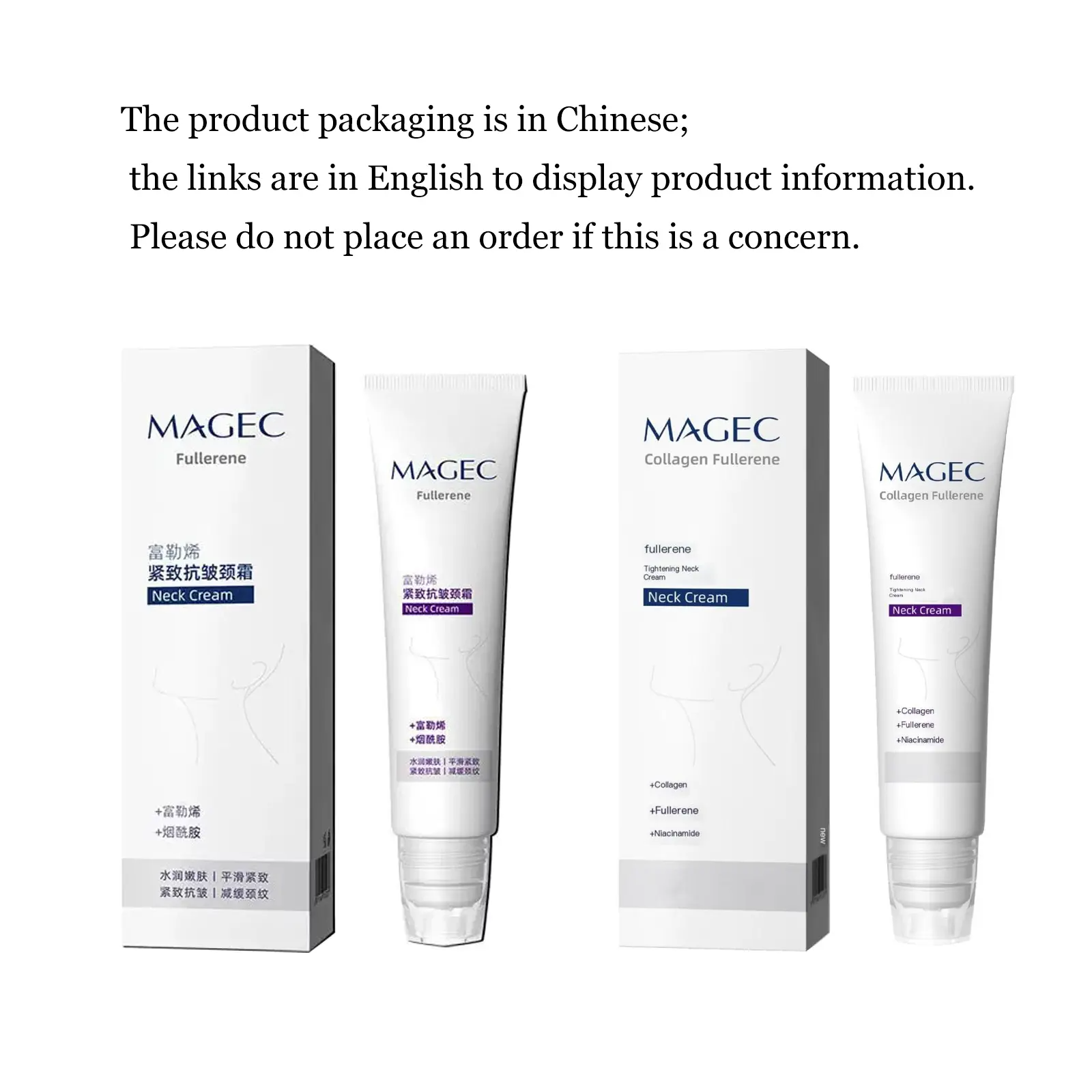 5-Roller Neck Firming Cream | Collagen, Hyaluronic Acid & Vitamin C+E | Anti-Wrinkle & Lifting
