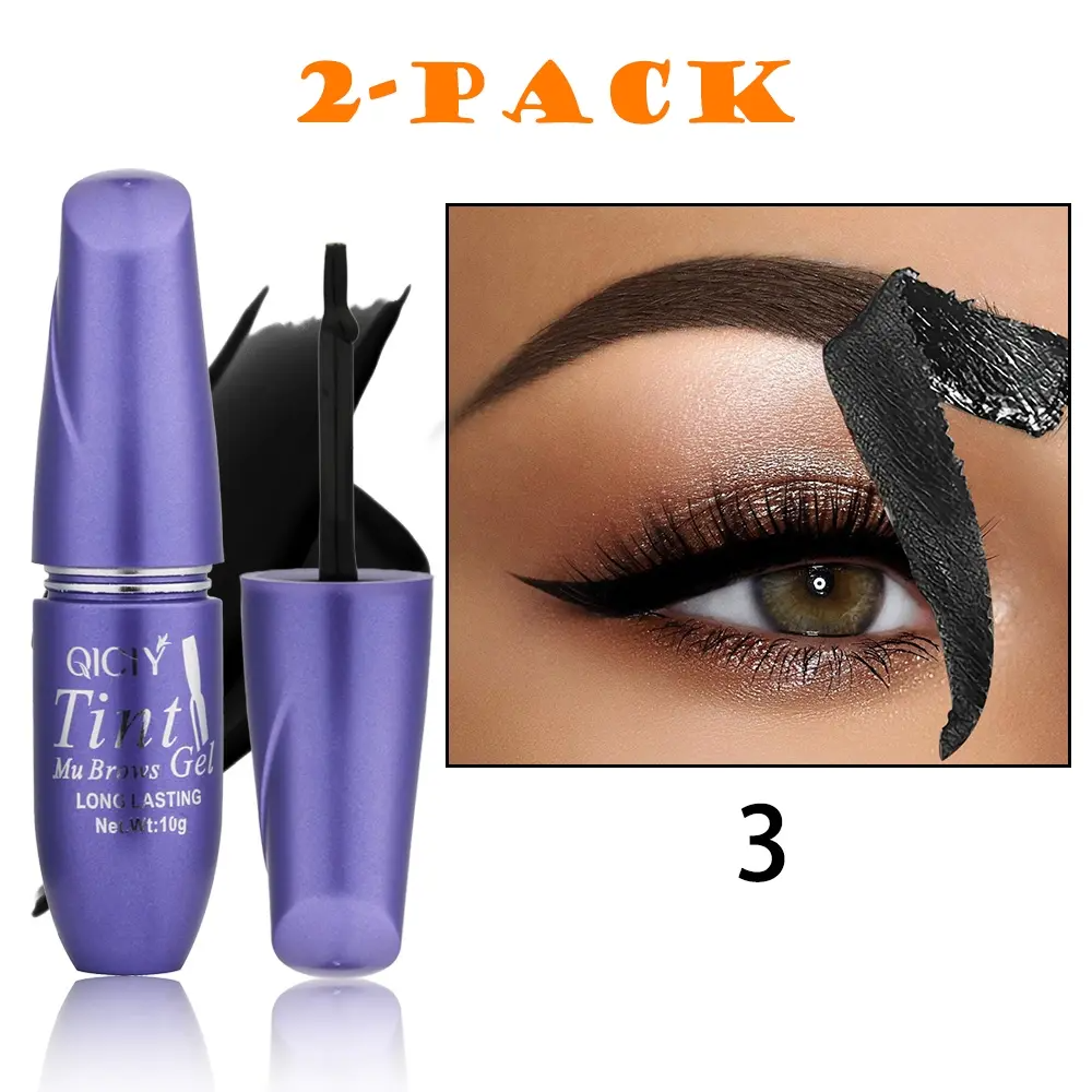 Waterproof Eyebrow Tinting Cream | Quick-Dry Brow Dye for Natural Fuller Brows