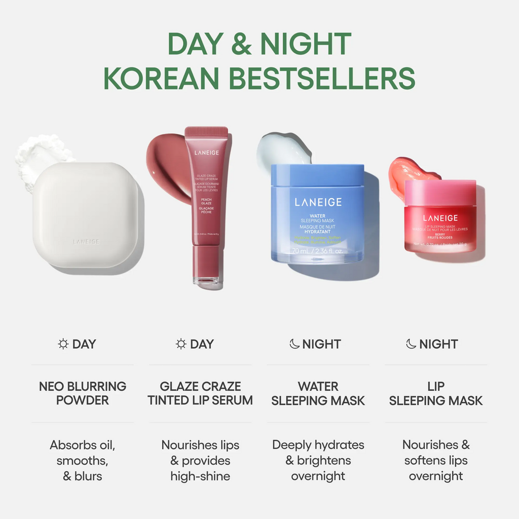 Laneige Neo Blurring Powder | K-Beauty Semi-Matte Skincare Powder with Hyaluronic Acid | 7g