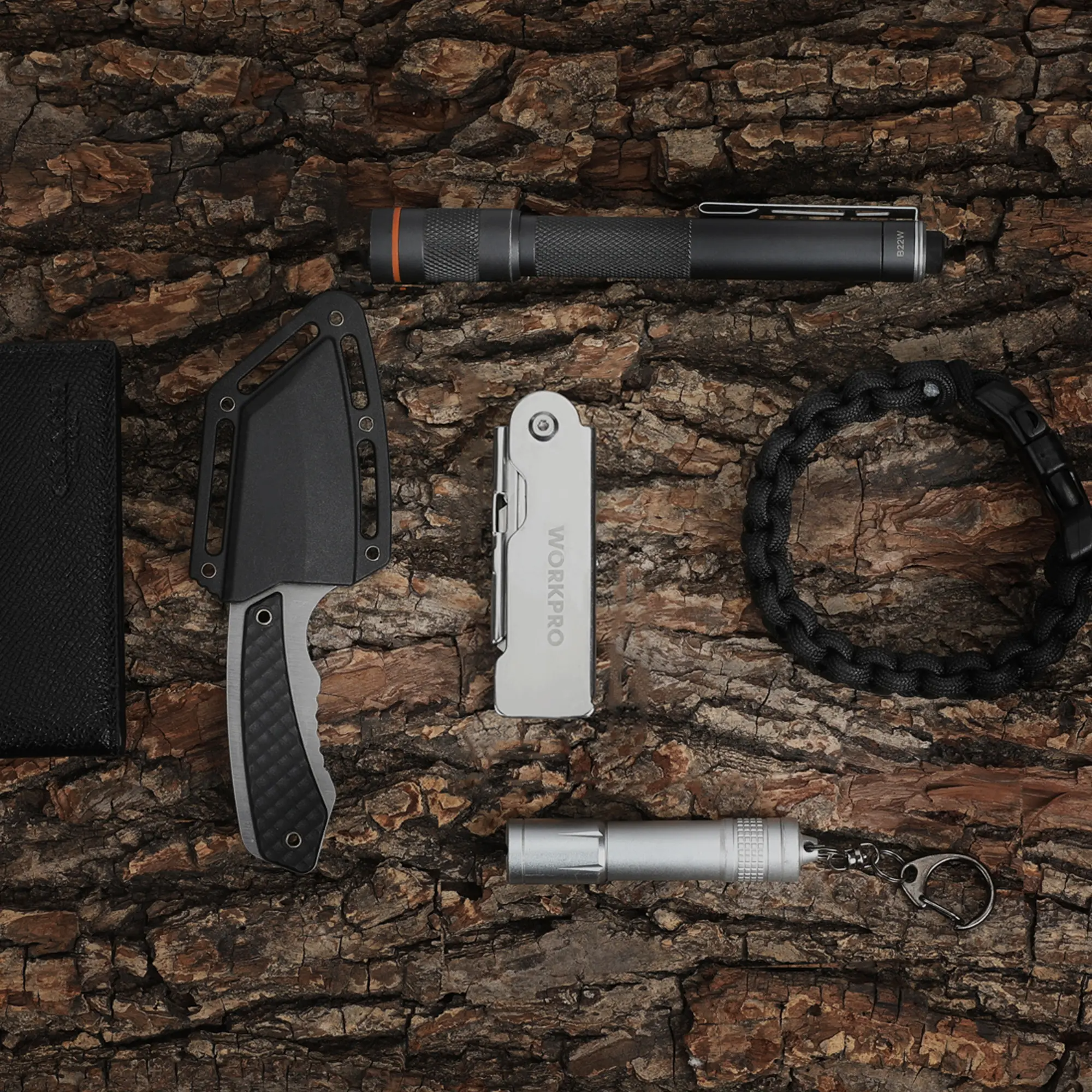 Quick-Change Folding Pocket Utility Knife | Belt Clip, Stainless Steel, Accepts All Standard Blades