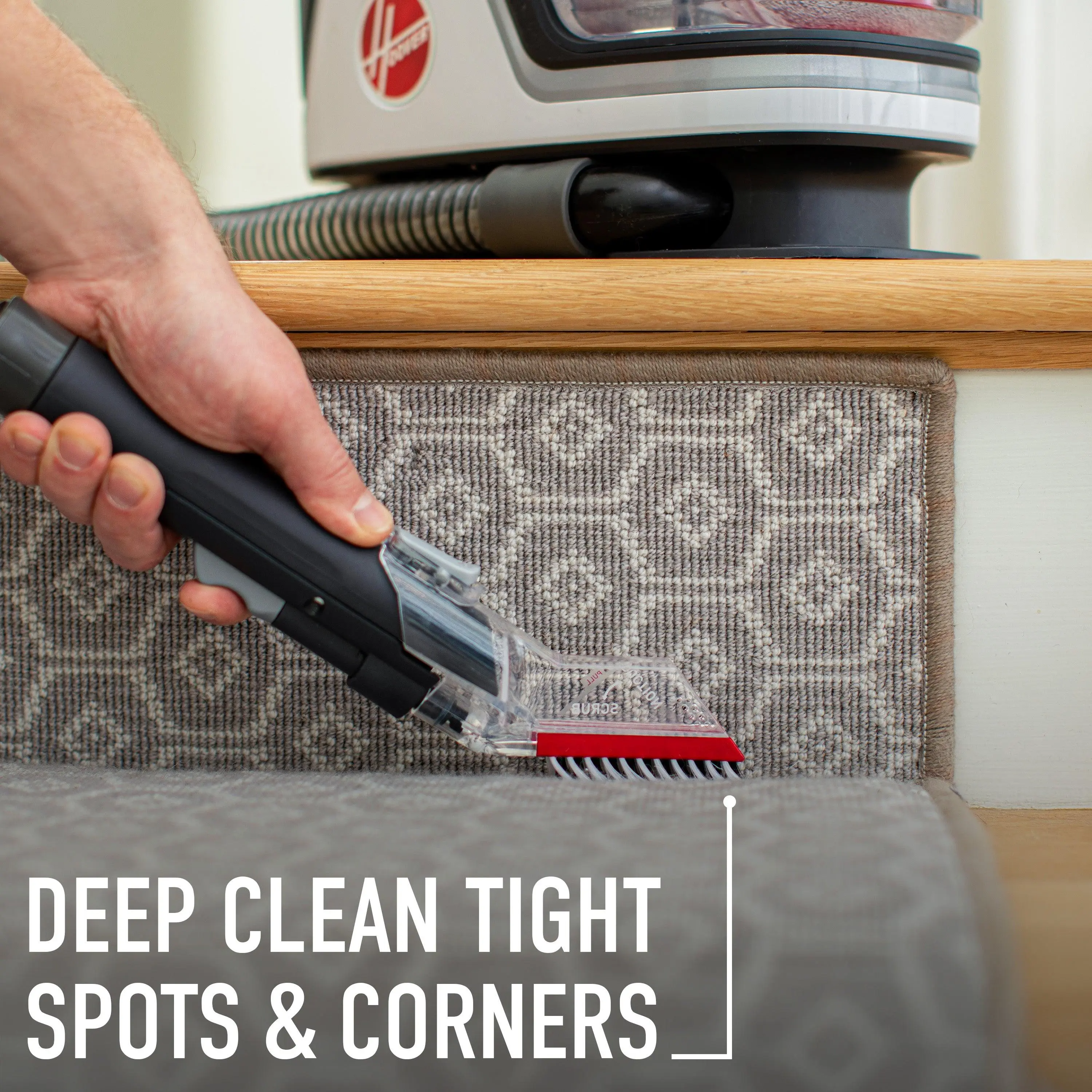 Hoover CleanSlate Pet Spot Cleaner | Portable Carpet & Upholstery Stain Remover | Powerful Suction & Oxy Formula