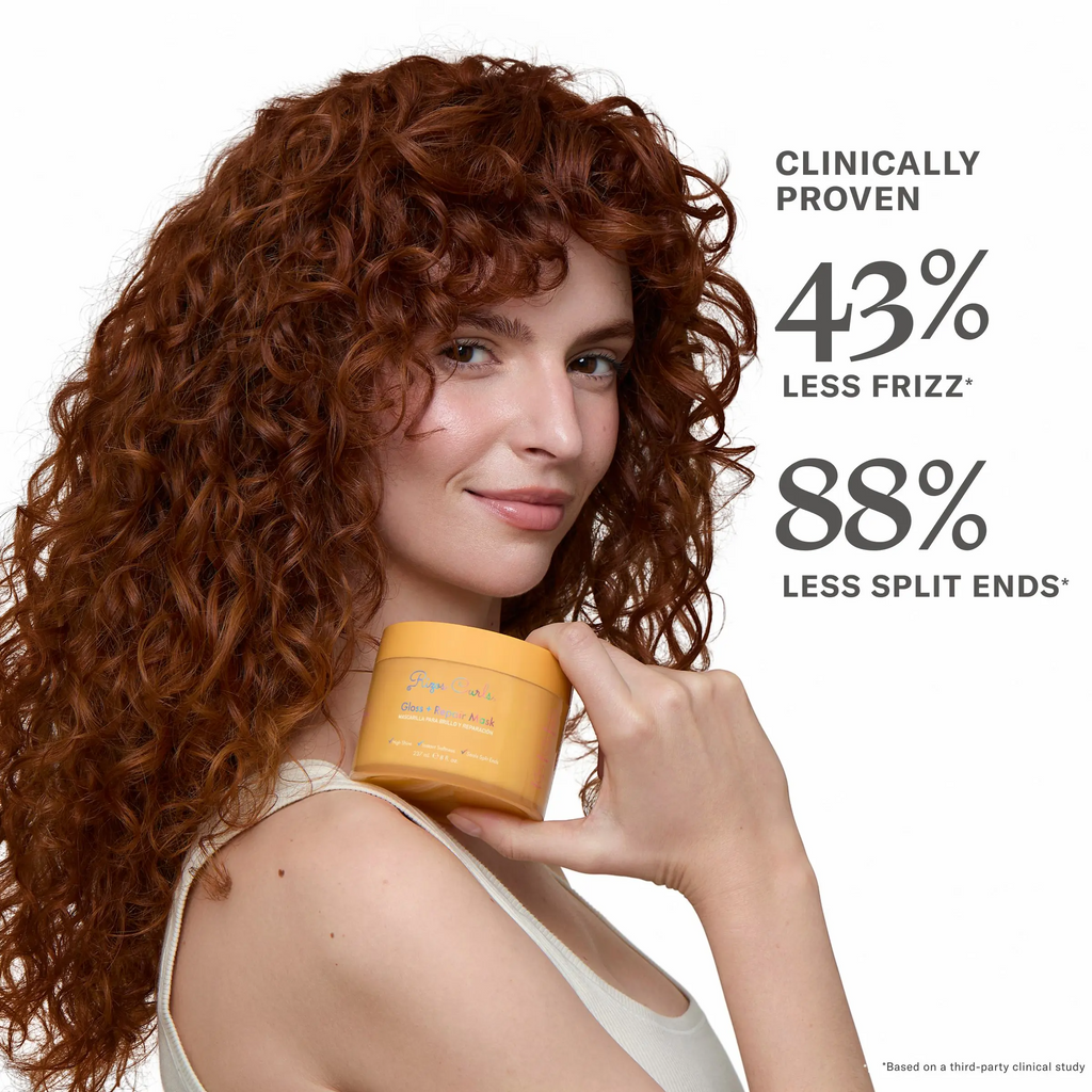 Gloss + Repair Mask | Silicone-Free Hair Treatment for Frizz Control & Shine