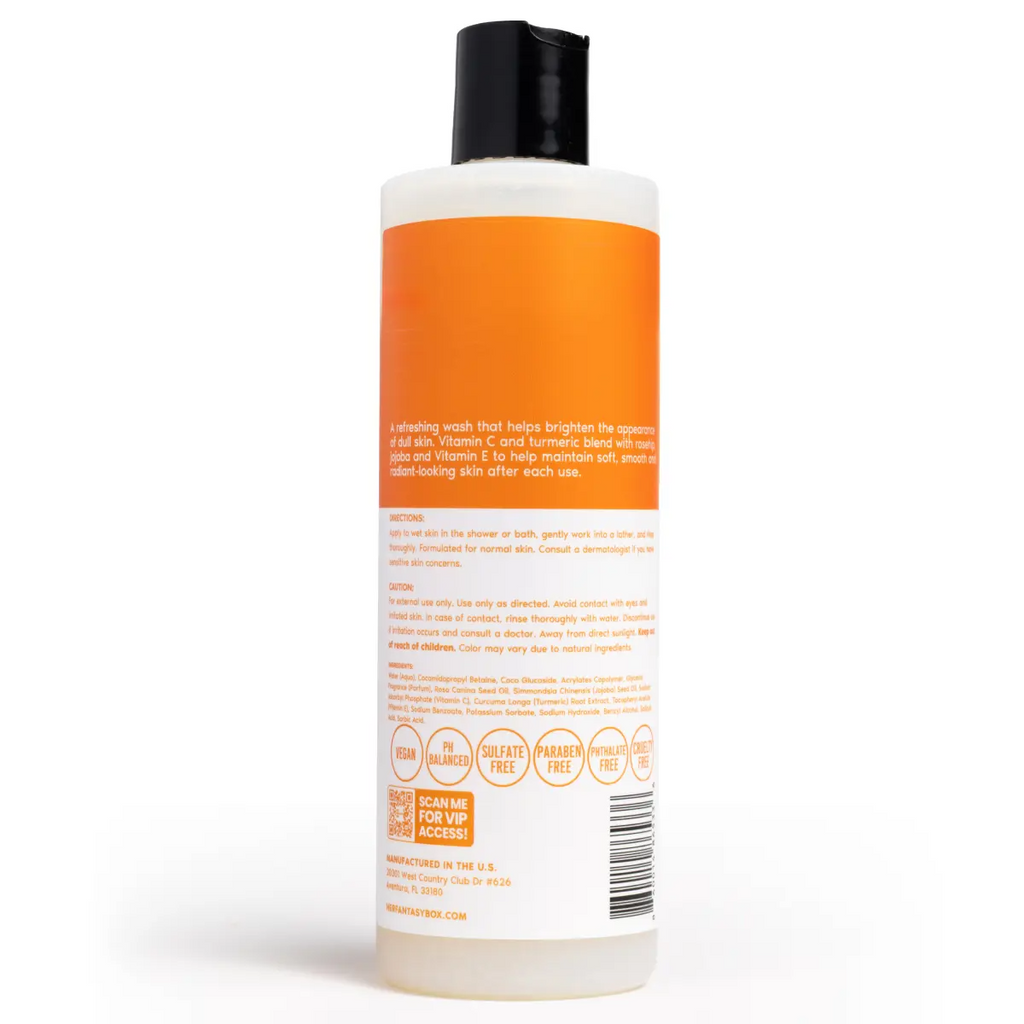 Vita C Bright Body Wash | Vitamin C & Turmeric for Radiant Glowing Skin