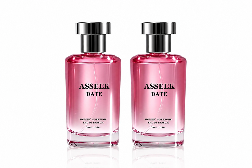 ASSEEK DATE Eau de Parfum | Long-Lasting Caramel Vanilla Gourmand Fragrance, 80ml (2.7 fl oz)