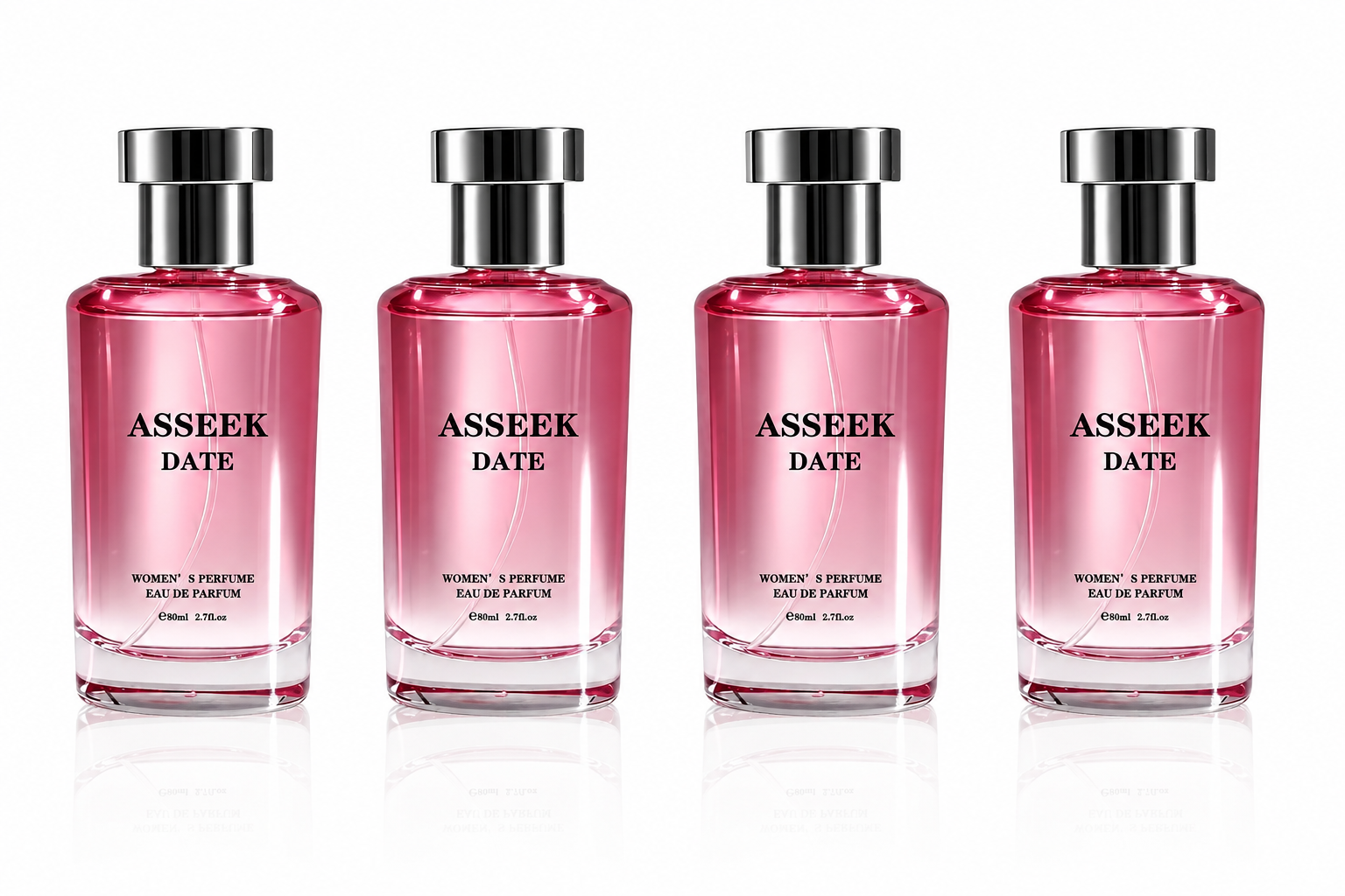 ASSEEK DATE Eau de Parfum | Long-Lasting Caramel Vanilla Gourmand Fragrance, 80ml (2.7 fl oz)