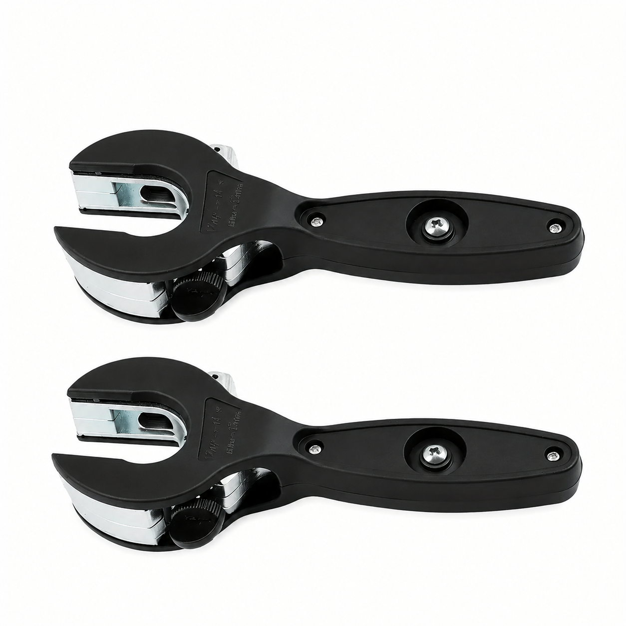 Ratcheting Tubing Cutter | One-Hand Pipe Cutter for Copper, Stainless Steel & Aluminum, 5/16"-1-1/8"