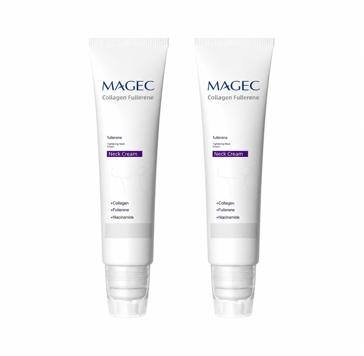 5-Roller Neck Firming Cream | Collagen, Hyaluronic Acid & Vitamin C+E | Anti-Wrinkle & Lifting