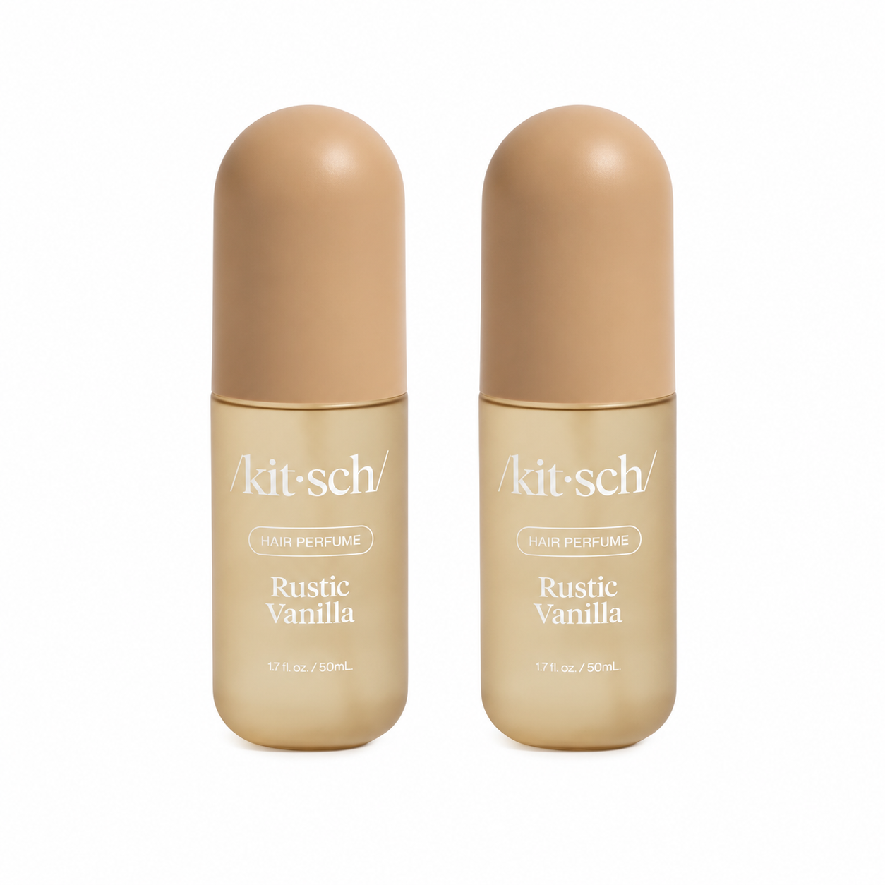 Kitsch Rustic Vanilla Hair Perfume | Odor-Eliminating, Vegan & Clean Formula | 50ml